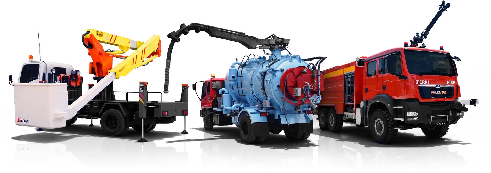 Meraj specialized vehicle fleet